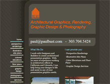 Tablet Screenshot of paulbast.com